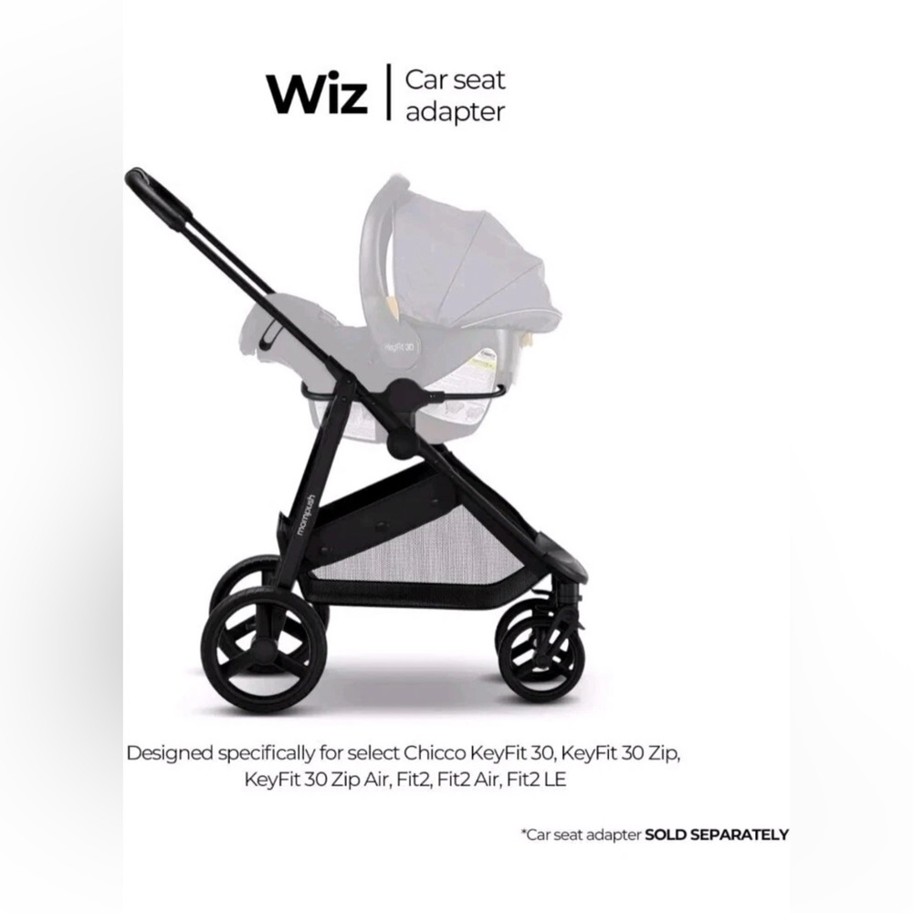 Mompush Wiz Stroller Car Seat Adapter, Fits Chicco Car Seat (CSA-06)